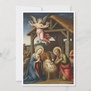 Eleganter religiöser Ruhm zu Christlichen Weihnach Feiertagskarte
