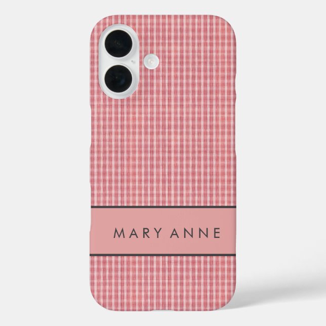 Eleganter Retro Checkered Case (Rückseite)