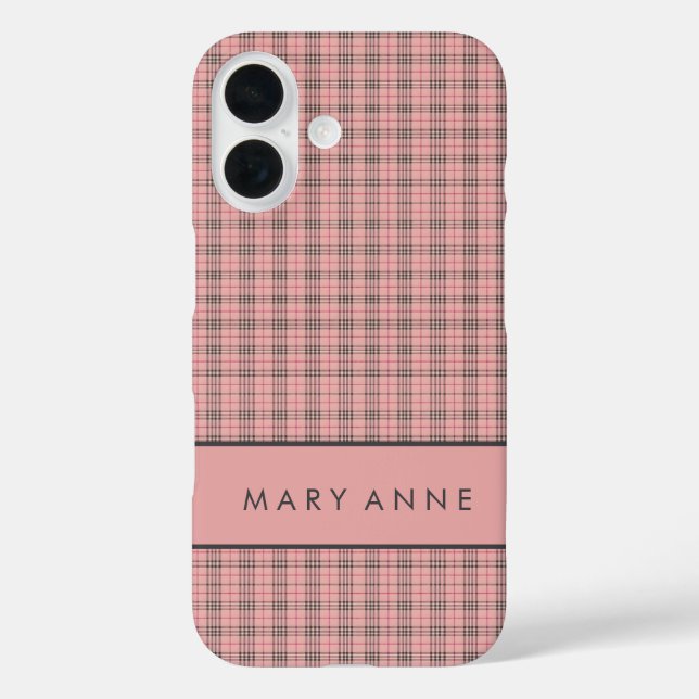 Eleganter Retro Checkered Case (Rückseite)