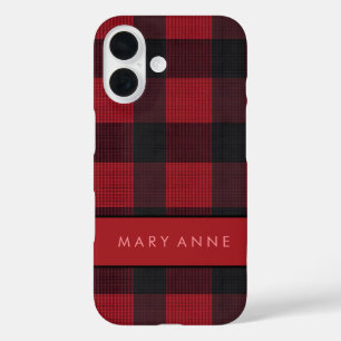 Eleganter Retro Checkered Case