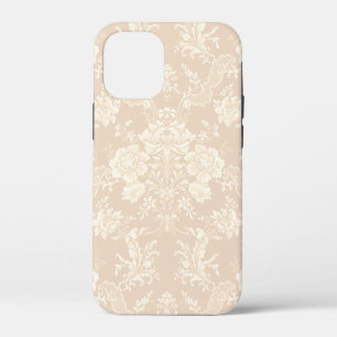 Eleganter Romantischer Chic Floral Damast-Cream Case-Mate iPhone Hülle