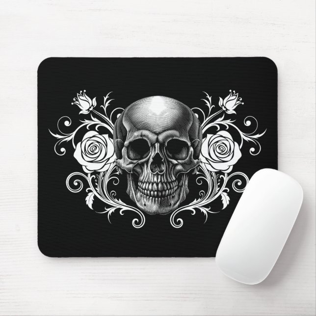 Eleganter, romantischer Goth Mousepad (Mit Mouse)