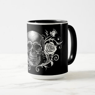 Eleganter, romantischer Goth Tasse
