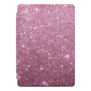 Eleganter rosa abstrakter girly Glitter Burgunders iPad Pro Cover