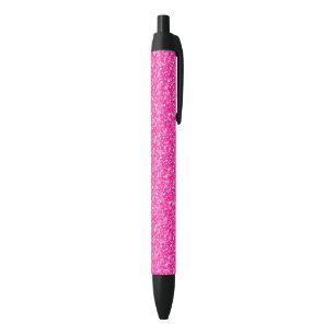 Eleganter rosa Glitzer Kugelschreiber