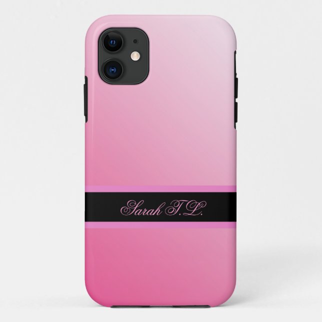 Eleganter rosa iPhone 5 Fall Case-Mate iPhone Hülle (Rückseite)