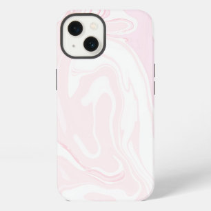 Eleganter rosa Marmorboden iPhone 13 Hülle