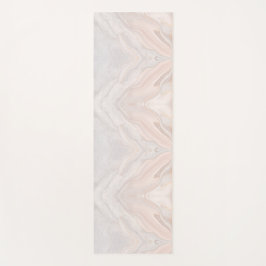 Eleganter rosa Marmormatte für stilvolle Workouts Yogamatte