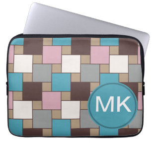 Eleganter rosa Nektar Laptopschutzhülle