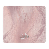 Eleganter Rosa-Rosa-Glitzer-Marmor