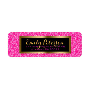 Eleganter, rosafarbener und weißer Glitzer