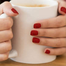 Eleganter roter und schwarzer Leopardendruck