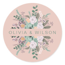 Eleganter Salbei, grün und rot Botanischer Blumens