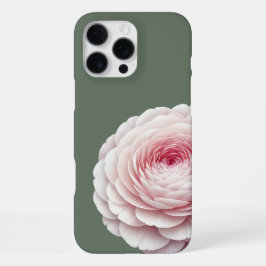 Eleganter Salbeigrüner Rosa Blumenstrauß iPhone 16 Pro Max Hülle