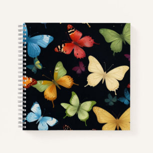 Eleganter Schmetterling Notizbuch
