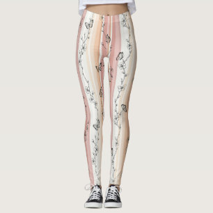 Eleganter Schmetterlingsblüten (12) Leggings