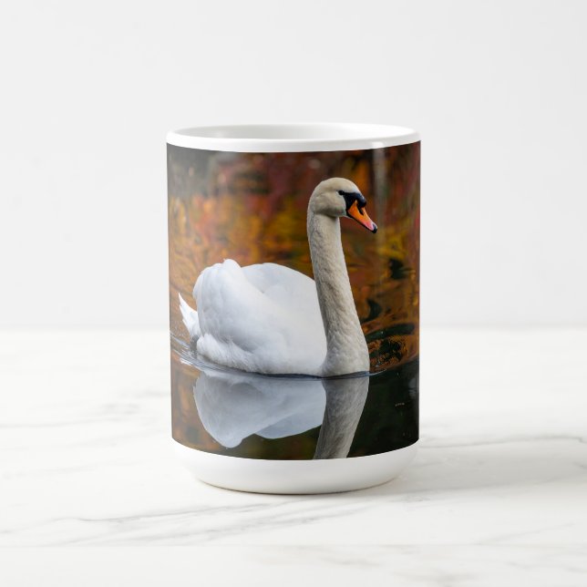 Eleganter Schwan Kaffeetasse (Mittel)