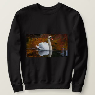 Eleganter Schwan Sweatshirt