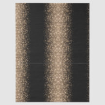 Eleganter Schwarz- und Gold-Glitter-Ombre