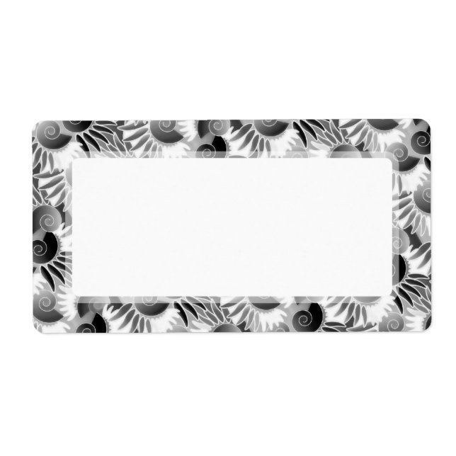 Eleganter Schwarz-Weiß-Art-Deco-Glamour der 1920er (Vorne)