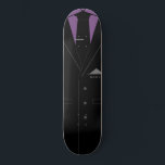 Eleganter Schwarzer Anzug - Name hinzufügen Skateboard<br><div class="desc">Eleganter Schwarzer Anzug - Name hinzufügen</div>