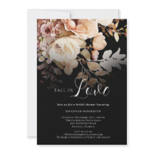 Eleganter Schwarzer Fall in Liebe Blumenstrauß Bra