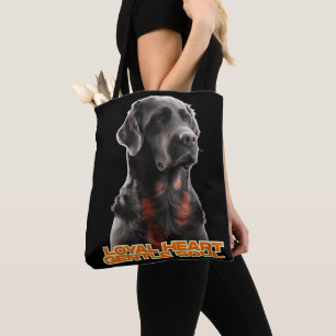 Eleganter Schwarzer Hund Portrait-Realistischer Ha