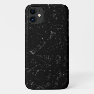 Eleganter schwarzer Marmor Case-Mate iPhone Hülle