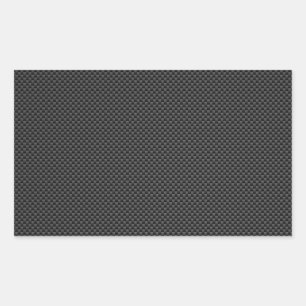 Eleganter schwarzer rechteckiger aufkleber