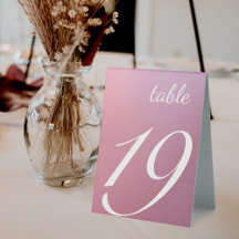 Eleganter Script-Glitzer Rosa Hochzeitnummer