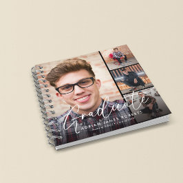 Eleganter Script Graduate 5 Fotograf Keepake Notizbuch