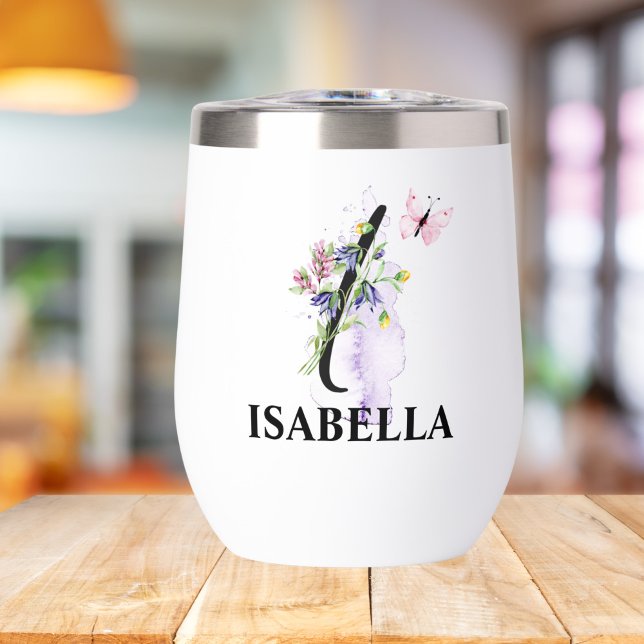 Eleganter Script Letter I Monogram Personalisiert  (Von Creator hochgeladen)