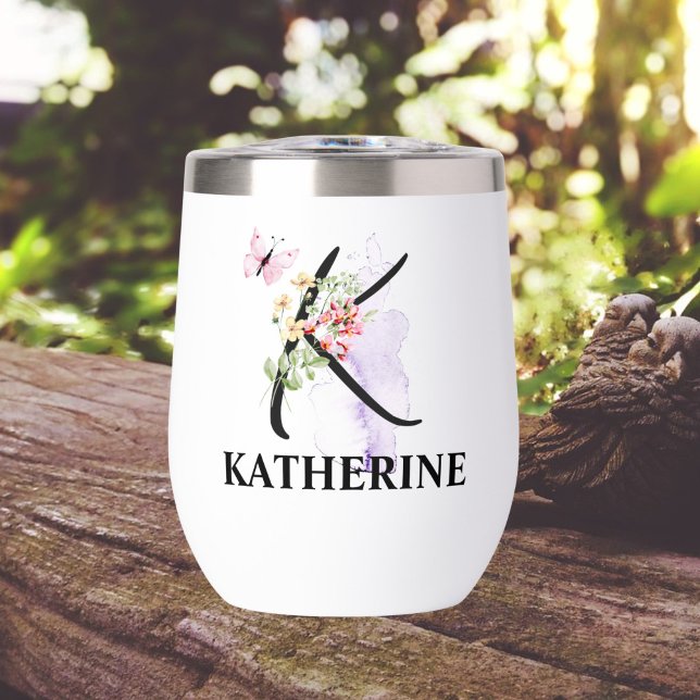 Eleganter Script Letter K Monogram Personalisierte (Von Creator hochgeladen)