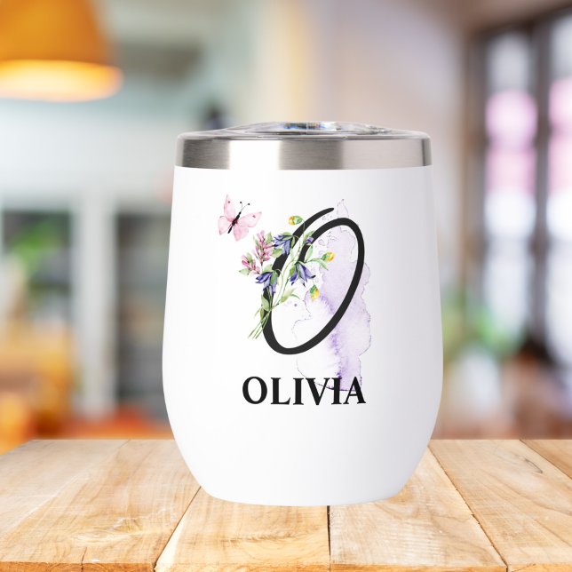 Eleganter Script Letter O Monogram Personalisierte (Von Creator hochgeladen)