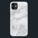 Eleganter Silberstreifen | Chic Marble Case-Mate iPhone Hülle<br><div class="desc">Girly Elegante | Chic Marble Handy Gehäuse mit stilvollen Adern im Silverfolienstil und klassischem schicken Marmor.</div>