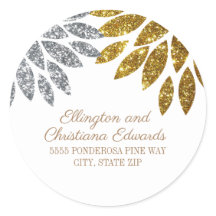 Eleganter Silver Gold Glitzer Blumenweiße Weihnach