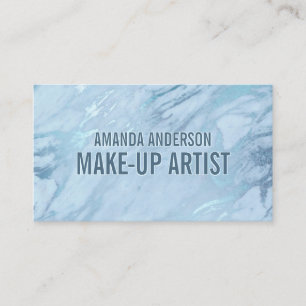 Eleganter Smaragdblau-Marmor  Visitenkarte