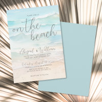 Eleganter Sommer am Strand Hochzeit