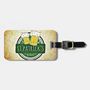Eleganter St.Patrick`s Tag Gepäckanhänger