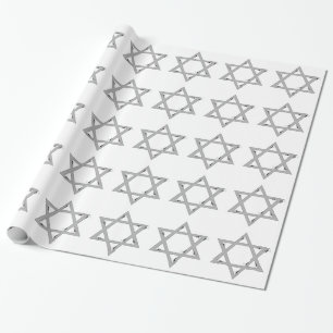 eleganter Stern Geschenkpapier