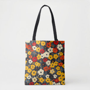 Eleganter stilvoller Boho-bunter botanischer Blume