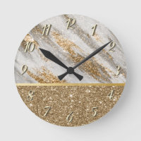 Eleganter, stilvoller Gold Glitzer Shiny