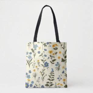 Eleganter stilvoller süßer blauer botanischer Blum