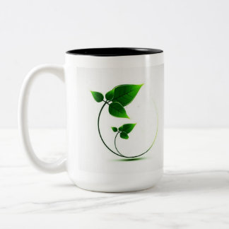 Eleganter stilvoller Teebecher – Schöner Alltagska Zweifarbige Tasse
