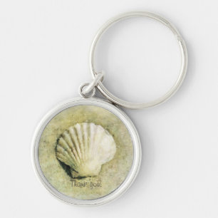 Eleganter StrandSeashell Schlüsselanhänger