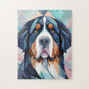 Eleganter, stylischer Berg Puzzle