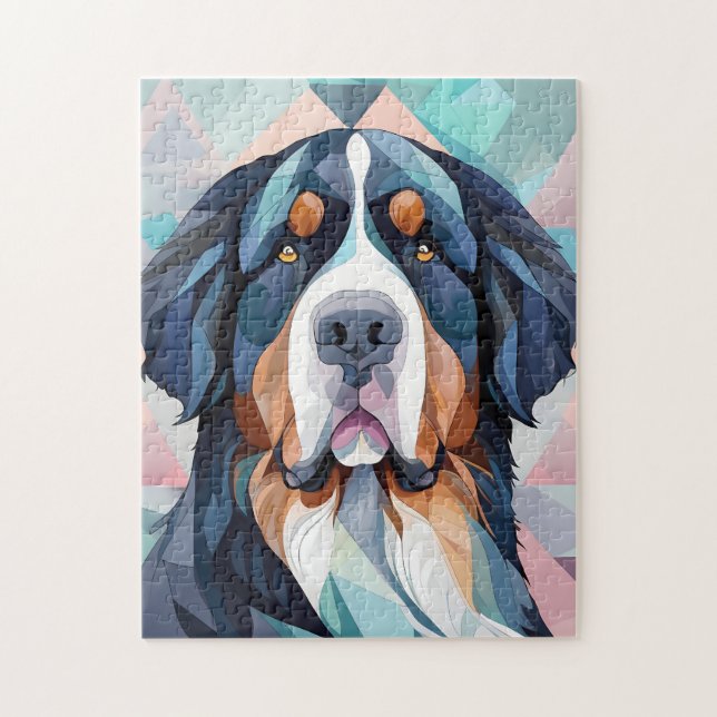 Eleganter, stylischer Berg Puzzle (Vertikal)