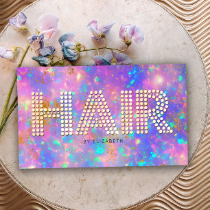 Eleganter Stylish Diamonds Gold Fire Opal Stone Visitenkarte