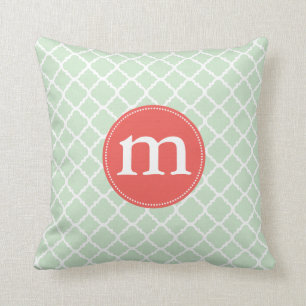 Eleganter tadelloser Marokkaner Quatrefoil Kissen
