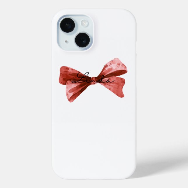 Eleganter TelefonCase - Linda Case-Mate iPhone Hülle (Rückseite)